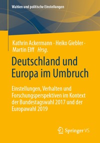 Deutschland und Europa im Umbruch -  - E-Book