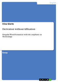 Derivation without Affixation - Irina Giertz - E-Book