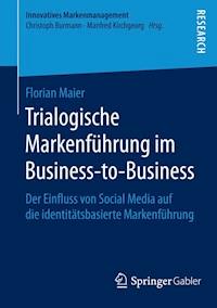 Trialogische Markenführung im Business-to-Business - Florain Maier - E-Book