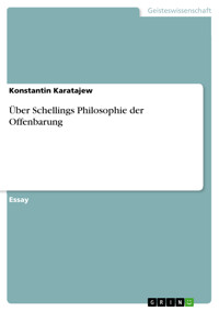 Über Schellings Philosophie der Offenbarung - Konstantin Karatajew - E-Book