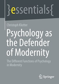 Psychology as the Defender of Modernity - Christoph Klotter - E-Book