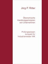 Ökonomische Handlungsprinzipien von Unternehmen - Jörg P. Ritter - E-Book