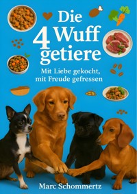 Die 4 Wuffgetiere - Mit Liebe gekocht, mit Freude gefressen - Marc Schommertz - E-Book