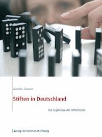 Stiften in Deutschland - Karsten Timmer - E-Book