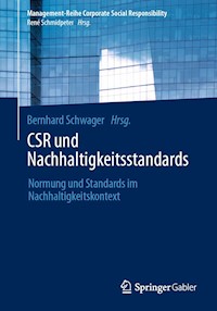 CSR und Nachhaltigkeitsstandards -  - E-Book
