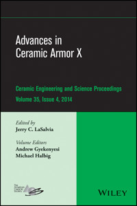 Advances in Ceramic Armor X, Volume 35, Issue 4 - - E-Book