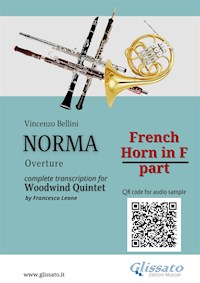 French Horn in F part of "Norma" for Woodwind Quintet - Vincenzo Bellini - E-Book