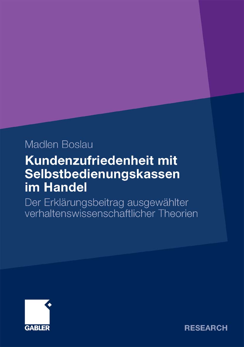 Kundenzufriedenheit mit Selbstbedienungskassen im Handel - Madlen Boslau - E-Book