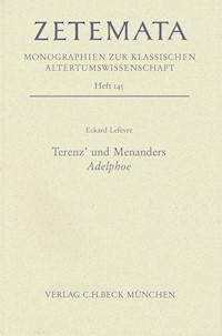 Terenz' und Menanders Adelphoe - Eckard Lefèvre - E-Book