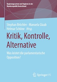 Kritik, Kontrolle, Alternative -  - E-Book