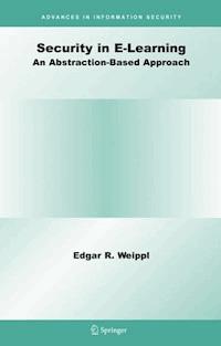 Security in E-Learning - Edgar R. Weippl - E-Book