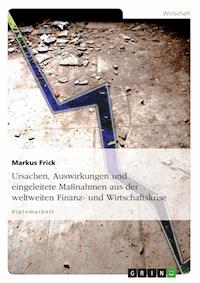 Ursachen, Auswirkungen und eingeleitete Maßnahmen aus der weltweiten Finanz- und Wirtschaftskrise - Markus Frick - kostenlos E-Book