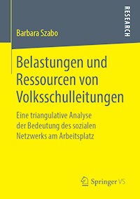 Belastungen und Ressourcen von Volksschulleitungen - Barbara Szabo - E-Book