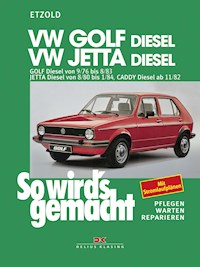 VW Golf 9/76-8/83, Jetta 8/80-1/84, Caddy ab 11/82 (Diesel) - Rüdiger Etzold - E-Book