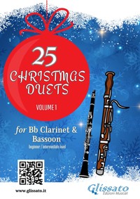 25 Christmas Duets book for Bb Clarinet and Bassoon - Volume 1 - Wolfgang Amadeus Mozart - E-Book
