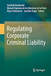 Regulating Corporate Criminal Liability -  - E-Book