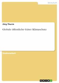 Globale öffentliche Güter: Klimaschutz - Jörg Thurm - E-Book