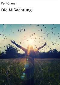Die Mißachtung - karl glanz - E-Book