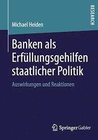 Banken als Erfüllungsgehilfen staatlicher Politik - Michael Heiden - E-Book