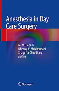 Anesthesia in Day Care Surgery -  - E-Book