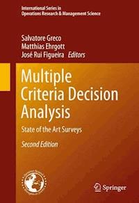 Multiple Criteria Decision Analysis -  - E-Book