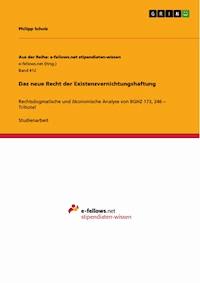 Das neue Recht der Existenzvernichtungshaftung - Philipp Scholz - E-Book