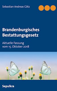 Brandenburgisches Bestattungsgesetz -  - E-Book