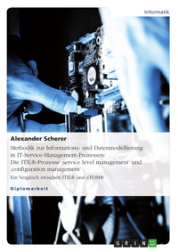 Methodik zur Informations- und Datenmodellierung in IT-Service-Management-Prozessen: Die ITIL®-Prozesse 'service level management' und 'configuration management' - Alexander Scherer - E-Book