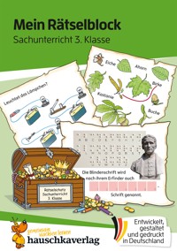 Mein Rätselblock Sachunterricht 3. Klasse - Diana Depireux - E-Book