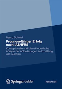 Prognosefähiger Erfolg nach IAS/IFRS - Marco Schmidt - E-Book
