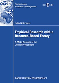 Empirical Research within Resource-Based Theory - Katja Nothnagel - E-Book