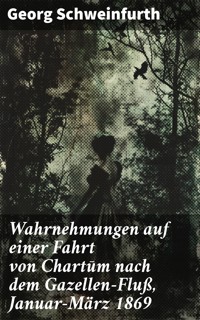 Wahrnehmungen auf einer Fahrt von Chartūm nach dem Gazellen-Fluß, Januar–März 1869 - Georg Schweinfurth - E-Book