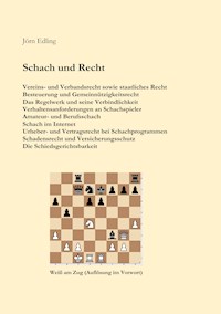 Schach und Recht - Jörn Edling - E-Book
