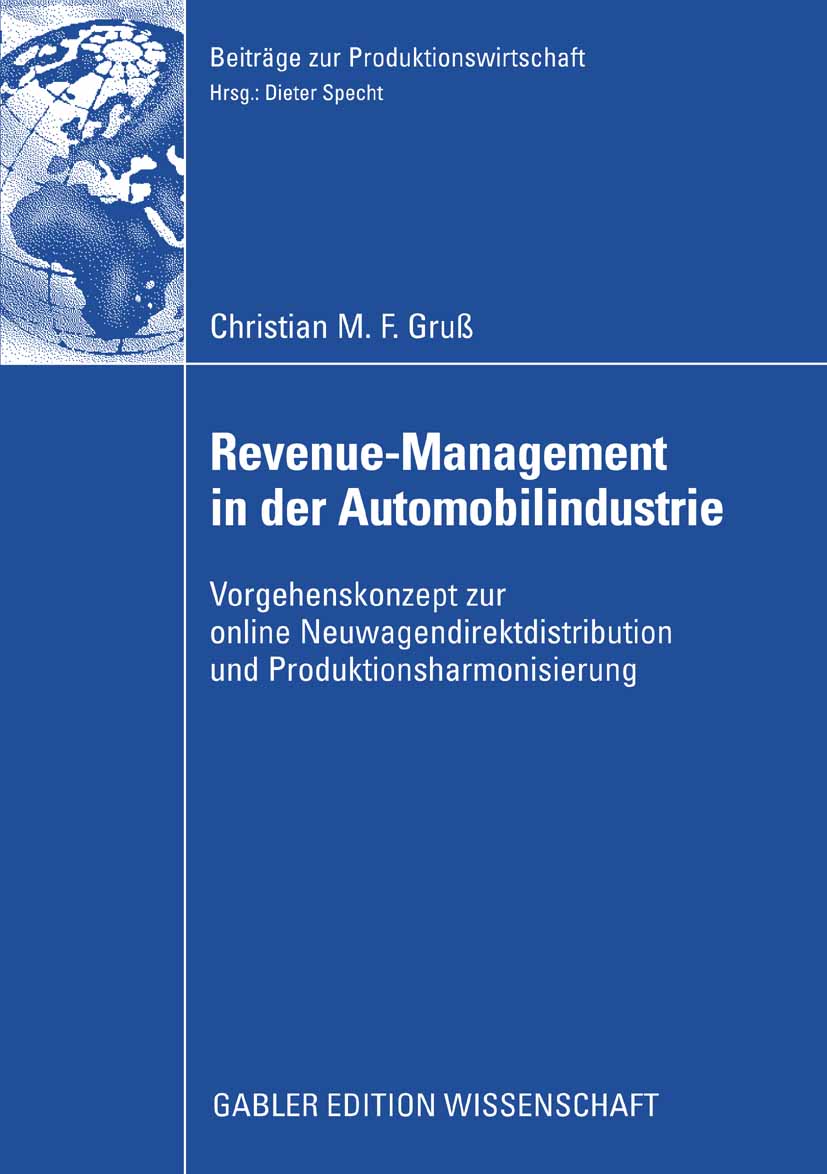 Revenue-Management in der Automobilindustrie - Christian Gruss - E-Book