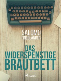 Das widerspenstige Brautbett - Salomo Friedländer - E-Book