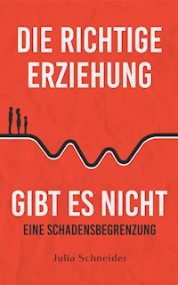 Die richtige Erziehung gibt es nicht - eine Schadensbegrenzung - Julia Schneider - E-Book