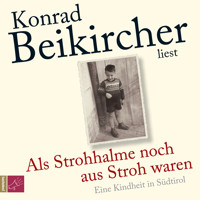 Als Strohhalme noch aus Stroh waren (Ungekürzt) - Konrad Beikircher - Hörbuch