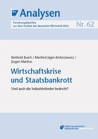 Wirtschaftskrise und Staatsbankrott - Berthold Busch - E-Book