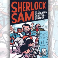 Sherlock Sam and the Seafaring Scourge on Sentosa - A.J. Low - Hörbuch