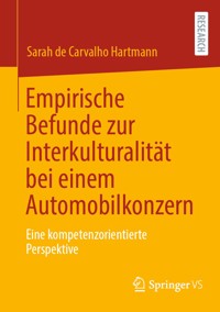 Empirische Befunde zur Interkulturalität bei einem Automobilkonzern - Sarah de Carvalho Hartmann - E-Book