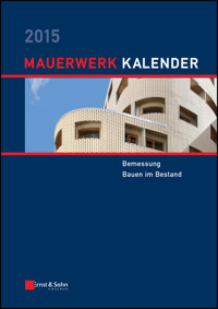 Mauerwerk-Kalender 2015 -  - E-Book