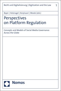 Perspectives on Platform Regulation -  - kostenlos E-Book