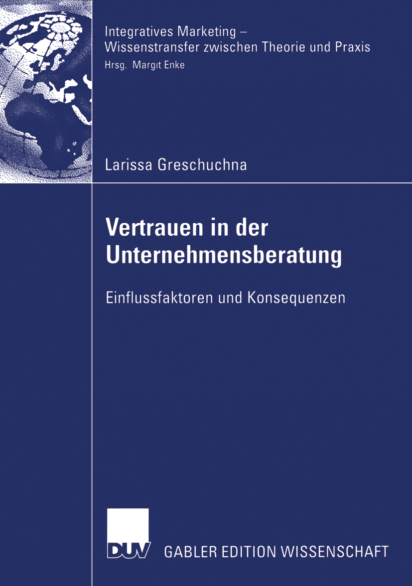 Vertrauen in der Unternehmensberatung - Larissa Greschuchna - E-Book