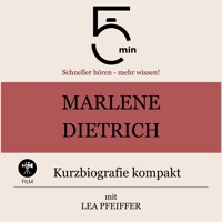 Marlene Dietrich: Kurzbiografie kompakt - 5 Minuten - Hörbuch