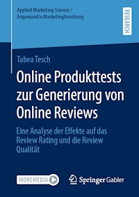 Online Produkttests zur Generierung von Online Reviews - Tabea Tesch - E-Book