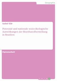 Potenzial und nationale sozio-ökologische Auswirkungen der Bioethanolherstellung in Brasilien - Isabel Gür - E-Book