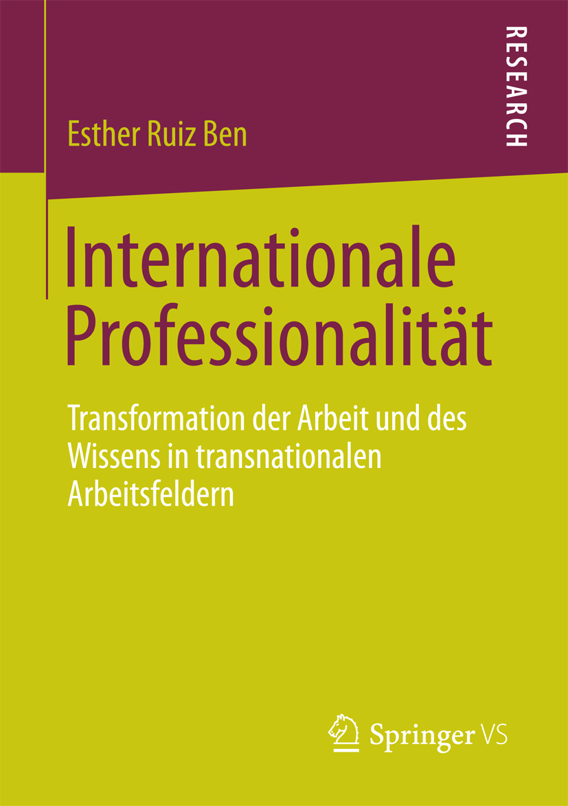 Internationale Professionalität - Esther Ruiz Ben - E-Book