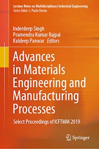 Advances in Materials Engineering and Manufacturing Processes -  - E-Book