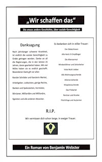 "Wir schaffen das" - Benjamin Webster - E-Book