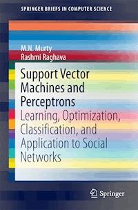 Support Vector Machines and Perceptrons - M.N. Murty - E-Book